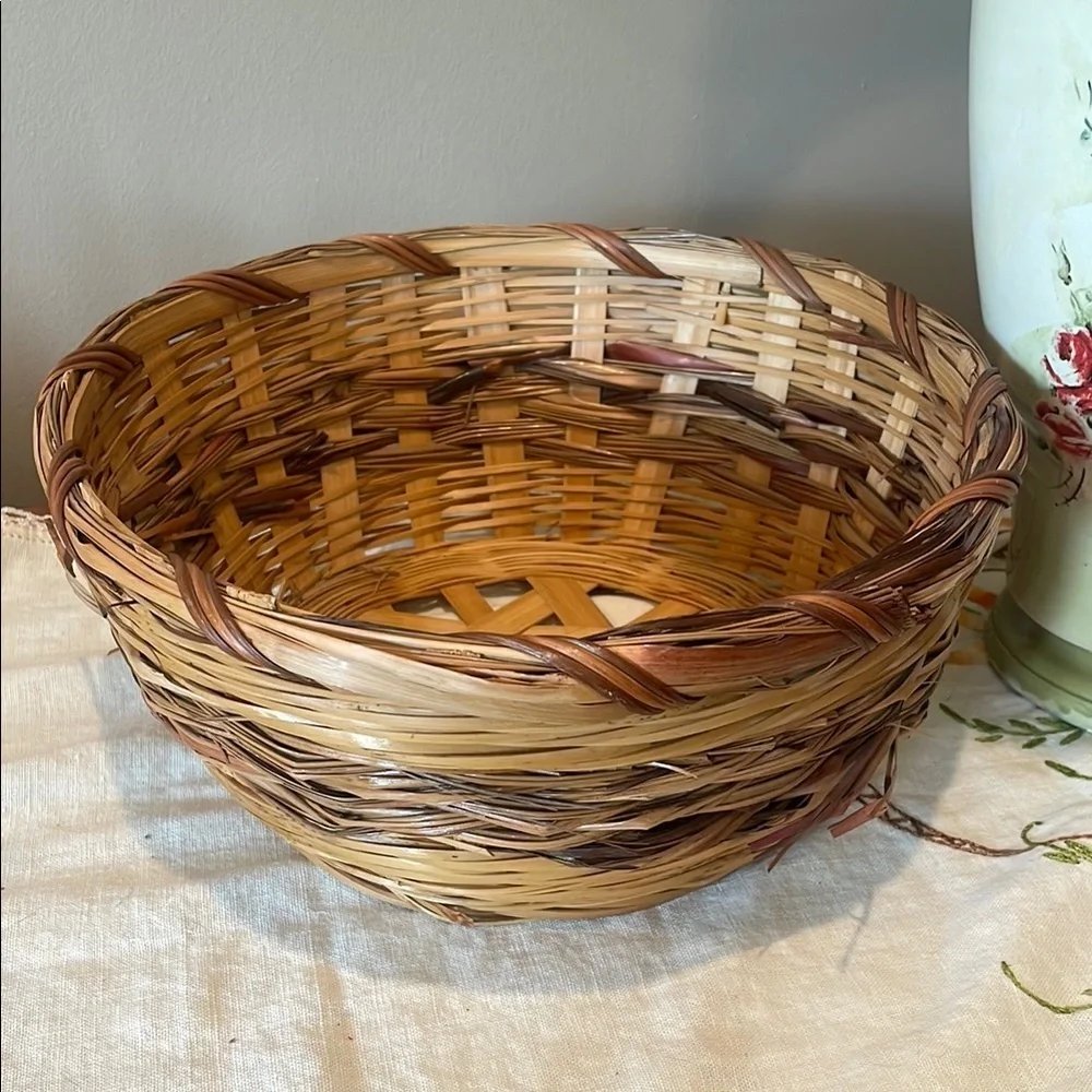 Set of 2 wicket baskets